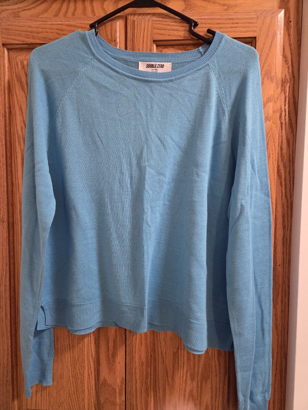 Double Zero Sky Blue Crewneck Sweater